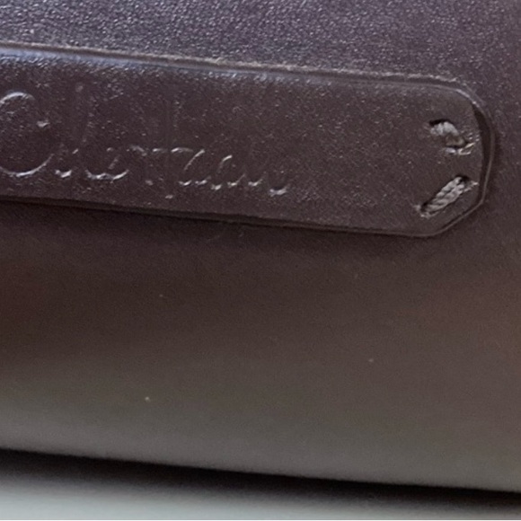 SOLD:  COLE HAAN Genevieve Woven Triangle Hobo Shoulder Handbag Tote 19" Silk - Picture 10 of 13